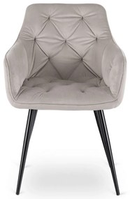 Szürke Bársony Étkezőszék. MODESTO