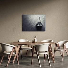 Bokszkesztyű képe (üvegen) (70x50 cm)