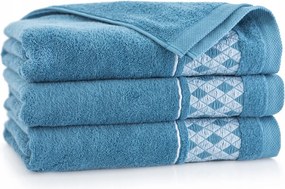 Törölköző 30X50 Fürdőlepedő Oscar Ab Kék