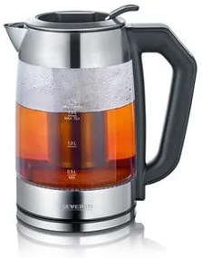 Tea-és vízforraló, 1,7 l, üveg, digitális, SEVERIN (KHKGB040)