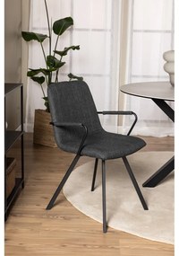 Sötétszürke étkezőszék szett 2 db-os Selina – Actona