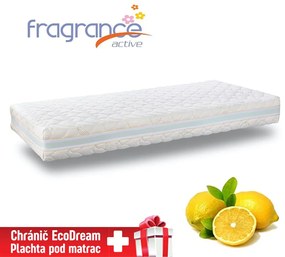 DreamBed Fragrance Lemon memóriahabos matrac - 180x200cm