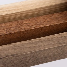 Brilagi- LED Fürdőszobai tükörmegvilágítás WOODY MIRROR LED/8W/230V IP44 tölgy/fehér