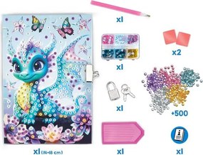 Gyémántmozaik titkos napló, MAPED CREATIV Diamond Painting (IMAC906909)