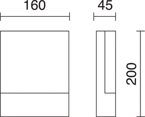 Novolux CENADI 536A-L0106A-04 Süllyesztett mennyezeti lámpa 1x6W/LED 647LM IP54