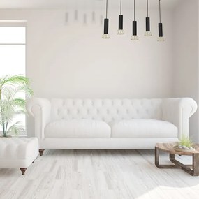 Csillár zsinóron DANTE 5xGU10/25W/230V fekete/arany