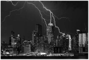 Poszterek 120x80 Villámok New Yorkban