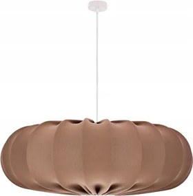 Cafee' függőlámpa 66cm fehér 1x40W E27 mokka lámpabúra Candellux