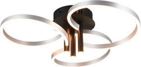 Trio CARUSO 648110605 Plafonlámpa 1x43w/led 2300+3000+4000k 4980lm ip20