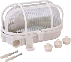 Csatorna lámpatest ovális garázs lámpa műanyag