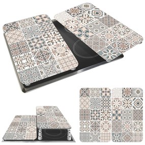 Edzett üveg tűzhely fedőlap szett 2 db-os 30x52 cm Universal Tile – Wenko