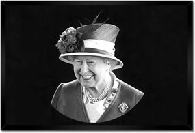 Poszterek keretben 60x40 Erzsébet angol királynő 2