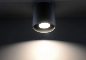 SOLLUX SL-0016 ORBIS Hengeres Mennyezeti Lámpa Fekete GU10 IP20
