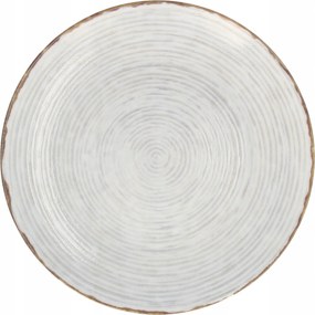 Lubiana Boss Ebédlő Tányér Csempe 1 db Porcelán 27 cm Rayado 2 9015