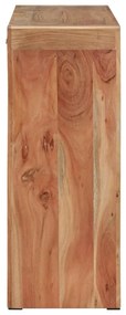 tömör akácfa tálalóasztal 110x30x76 cm