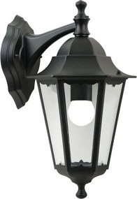 NORDLUX 74381003 CARDIFF Klasszikus Kültéri Fali Lámpa Fekete E27 IP44