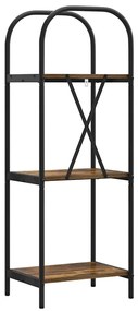 Könyvespolc Füstölt tölgy 40 x 30 x 109 cm Faanyag