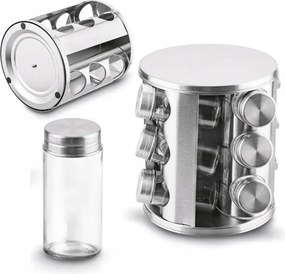 Fűszertartó Szett Konighoffer Favaro 12 Részes Ezüst