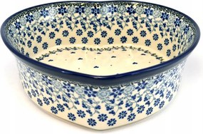 Szív tál 25/23cm Ceramika Artystyczna Bolesławiec