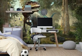 Öntapadó tapéta dinoszauruszok területe