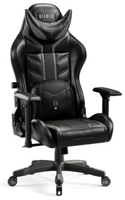 Diablo X-Ray 2.0 Nagy méret gamer szék: fekete-szürke