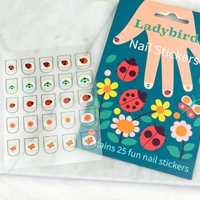 Kreatív készlet Ladybird – Nail stickers – Rex London