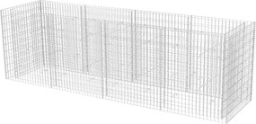 vidaXL acél gabion magaságyás 360 x 90 x 100 cm