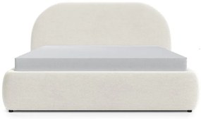 Franciaágy 180 cm Olivo P (ágyráccsal) (tárolóhellyel) (bézs + fekete) . 1100399
