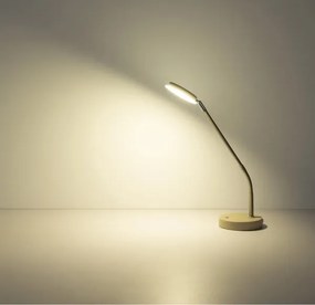 Globo 58504TSA - SILVIO érintésvezérlésű, dimmelhető asztali LED-lámpa LED/6,5W/230V bézs