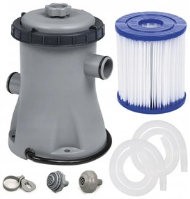 Bestway Flowclear Medence szűrő szivattyú, szűrővel, 1249 L/h