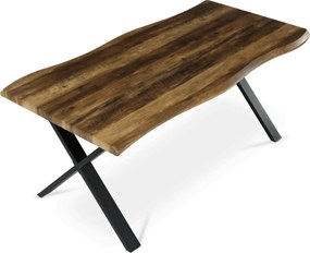 Étkezőasztal 180x90 cm MDF old wood