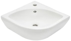 VitrA Integra sarok mosdó 56x40 cm csaptelep furat középen 7336-003-0999