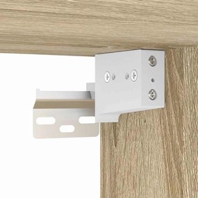 Függő szekrény Riga Sonoma tölgy 40 x 29,5 x 80 cm Faanyag