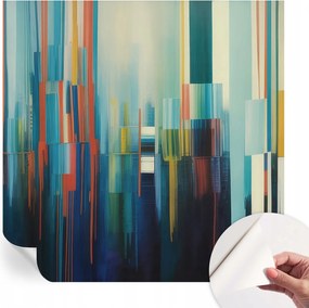 Modern öntapadós fali fotótapéta Absztrakt csíkok 250x250 cm