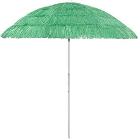 vidaXL zöld hawaii stílusú strandnapernyő 240 cm