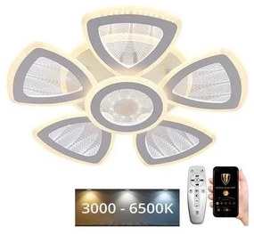 NEDES LED Dimmelhető felületre szerelhető csillár LED/145W/230V 3000-6500K + távirányítás ND3997