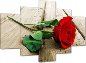 Képek 150x105 Vörös rózsa a deszkákon
