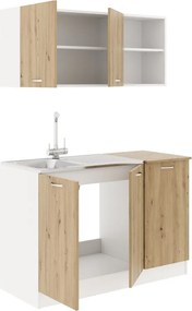 Pd L120 Alapkonyha Artisan-Fehér