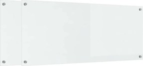 vidaXL Konyhai splashback 2 pcs Átlátszó 120 x 50 cm edzett üveg