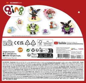 Bing Friends habszivacs fürdőjáték 8 db-os