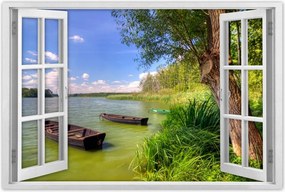 Poszterek 120x80 Csónaktó Tájkép