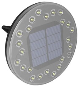 Immax 08496L-SADA 4xLED kültéri napelemes lámpa szenzorral 0,048W/2V IP68