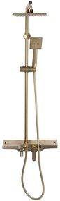 Zuhanyszett Rea Bravo Brush Gold