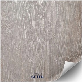 Tapéta, fa utánzat, panelek, csillogó arany részletek,10307-32