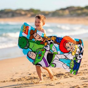 Disney Játékháború Crew fürdőlepedő, strand törölköző 70x140cm (Fast Dry)