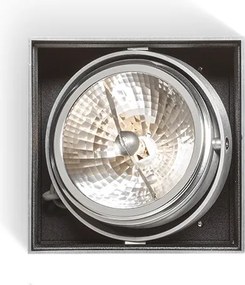 RENDL DEAN I česaný hliník 230V/12V G53 50W