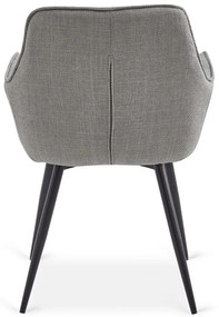 EDRICK szürke szövet étkezőszék