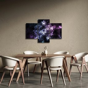 Kép - Lótusz mandala az űrben (90x60 cm)