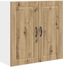 vidaXL Konyhaszekrény polcokkal Artisan tölgy 80 x 31 x 80 cm Faanyag