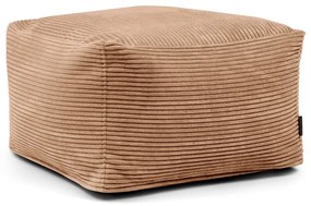 Barna kordbársony babzsákfotel Softbox MooG – SLOWDOWN